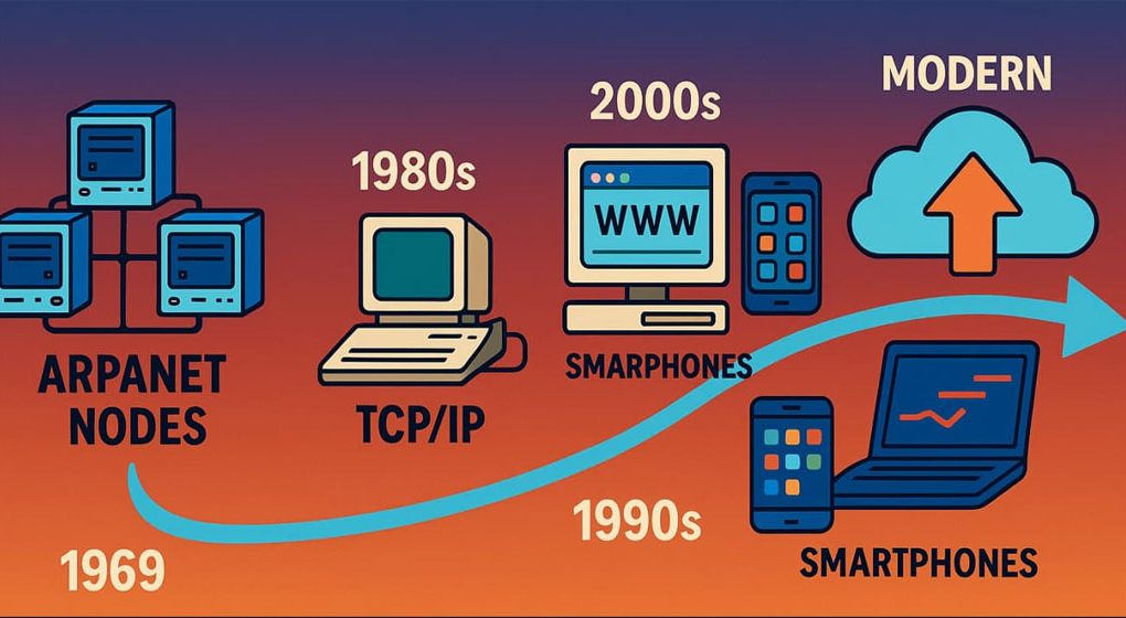 Perkembangan Internet dari Masa ke Masa